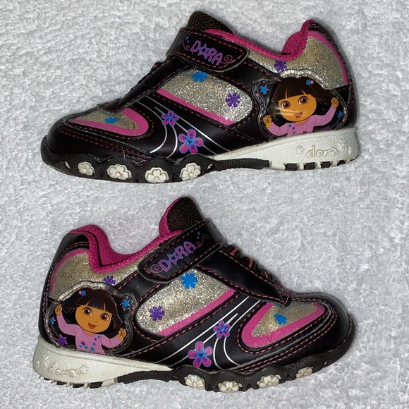 y2k Dora the explorer sparkle sneskers 7.5 - Picture 2 of 7